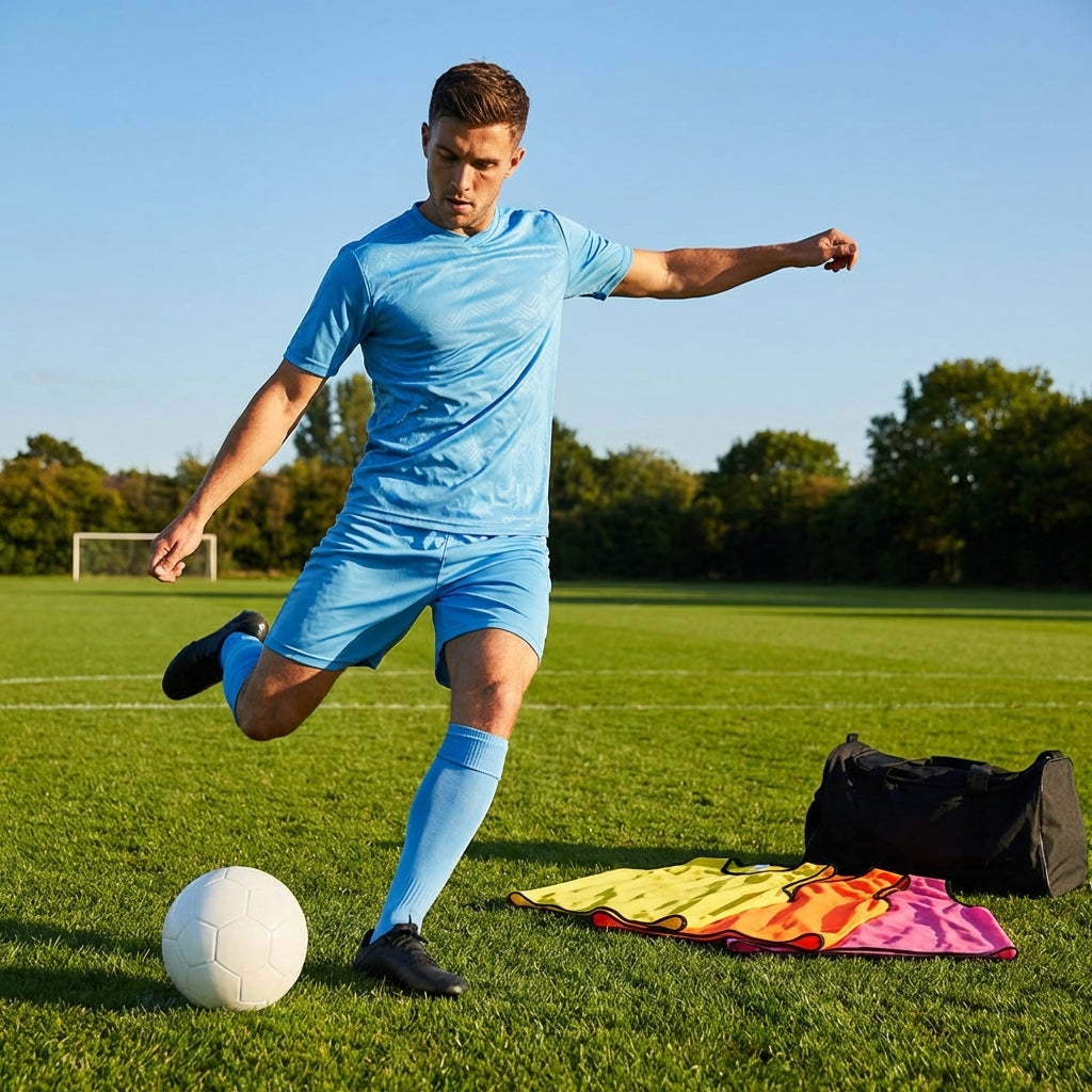 Men’s Short Sleeve Football Kit in various colours, football attire