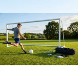 21x7ft football goal with steel frame for schools and parks