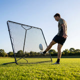 AFL rebounder net with galvanised steel frame for training