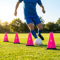 Training cones for sports practice, durable 12-inch cones