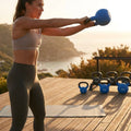 Neoprene kettlebells in various weights and colours for home and gym use