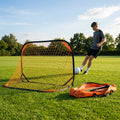 Aluminium Folding Football Goal in various sizes and colours, ideal for training and matches