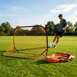 Aluminium Folding Football Goal in various sizes and colours, ideal for training and matches