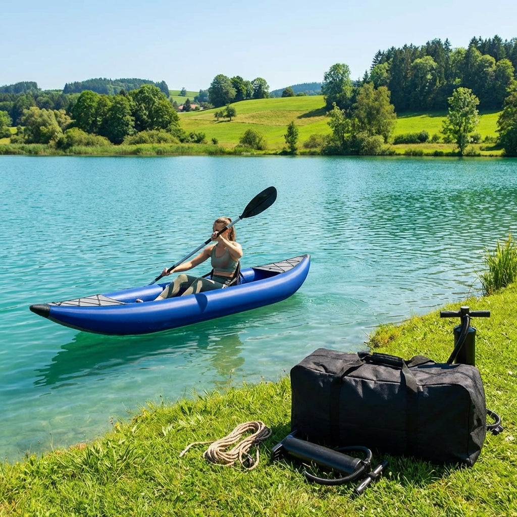 Inflatable Kayak – Single/Tandem – PVC/Drop Stitch – Sea, Lakes & Rivers