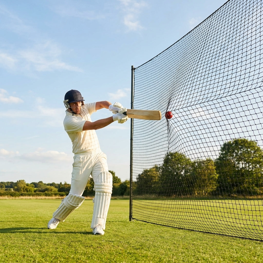 Custom size cricket netting made from HDPP material