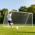 Football and Rugby Goal Posts 8x5ft Aluminium for Junior Sports