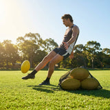 AFL match ball made from synthetic leather in various sizes