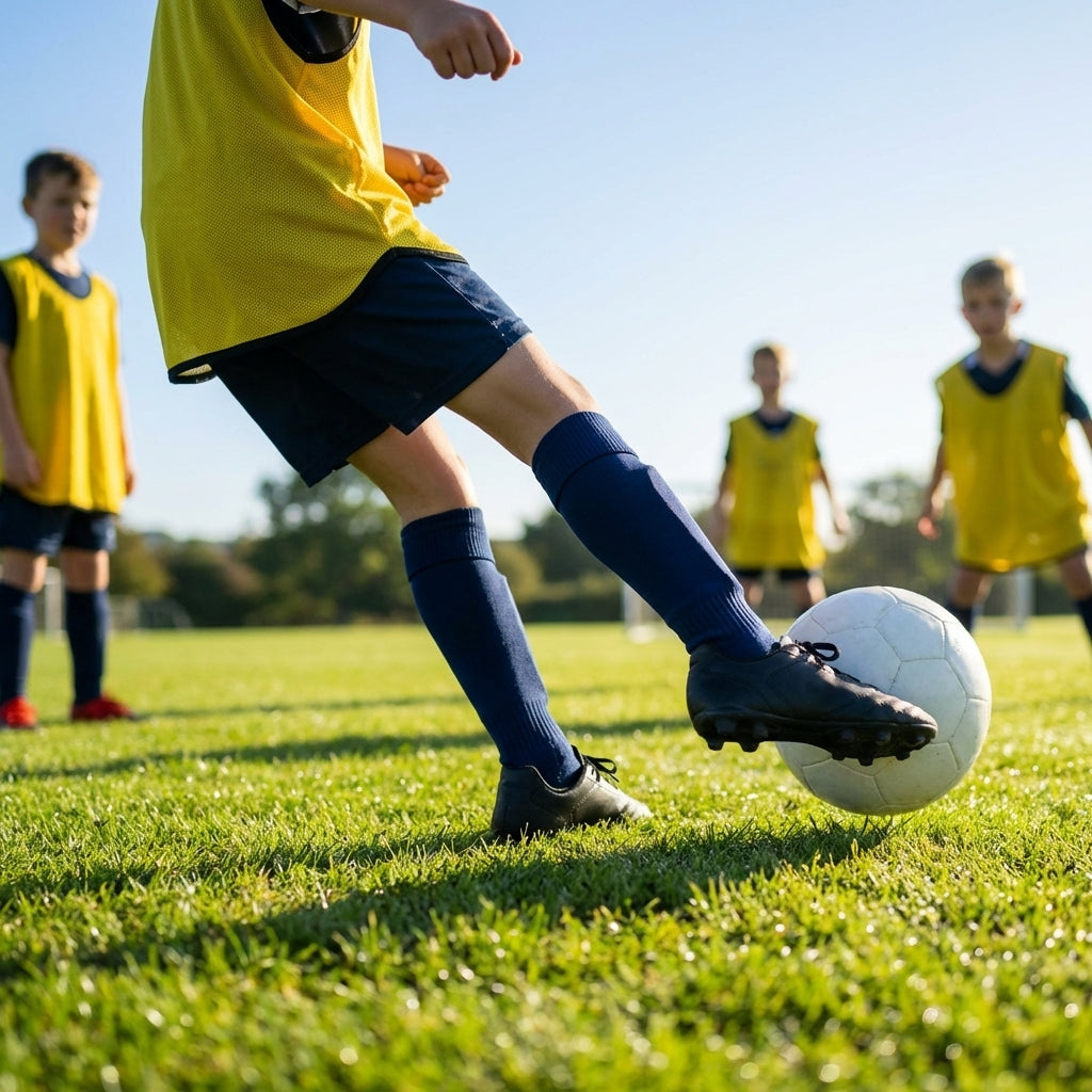 Knee-high football socks in multiple colours, ideal for sports use