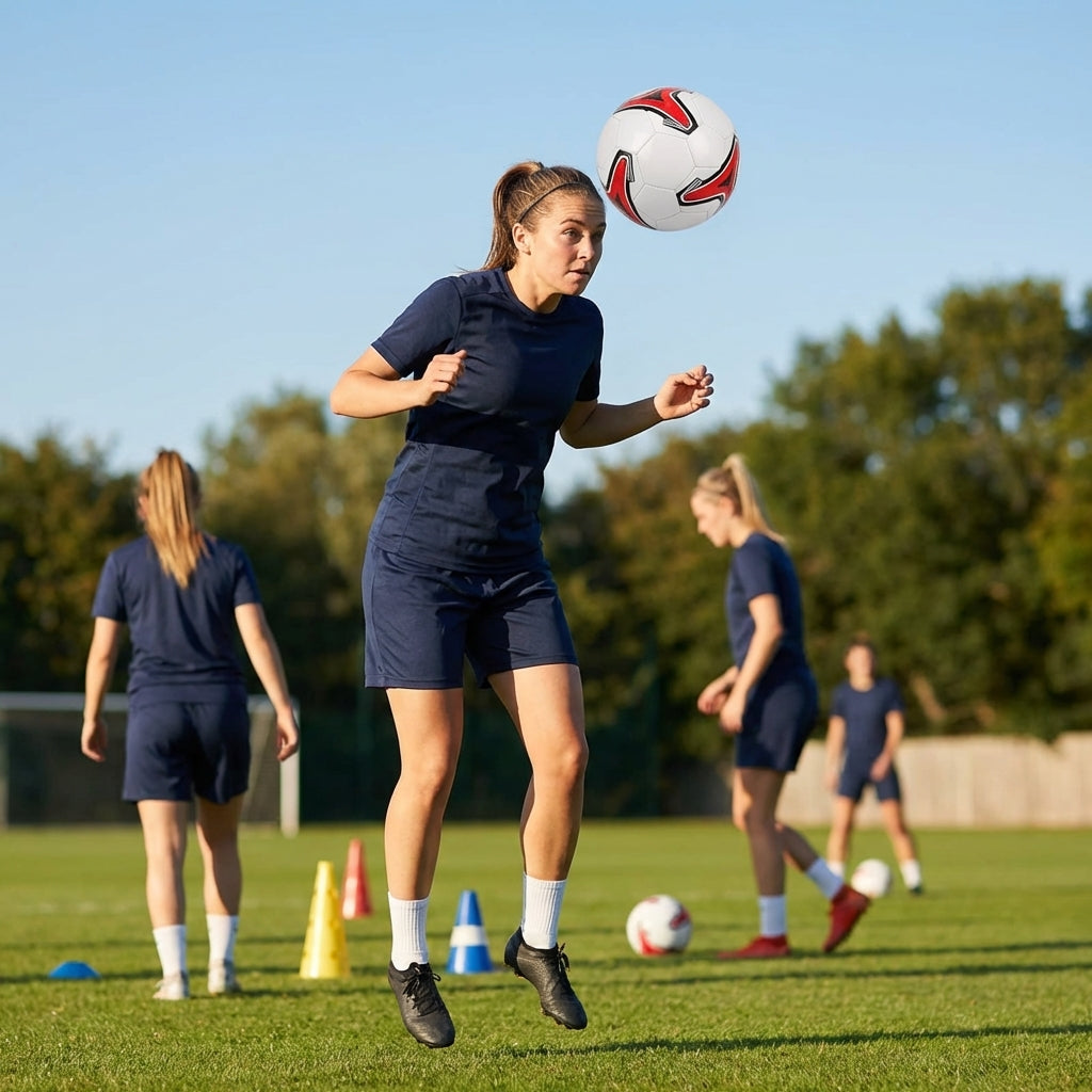 Lightweight football with EVA foam for heading practice