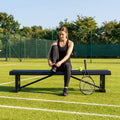 Tennis Court Bench in Aluminium for Sports Facilities