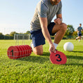Rubber Flat Disc Markers in multi-colour for training and games