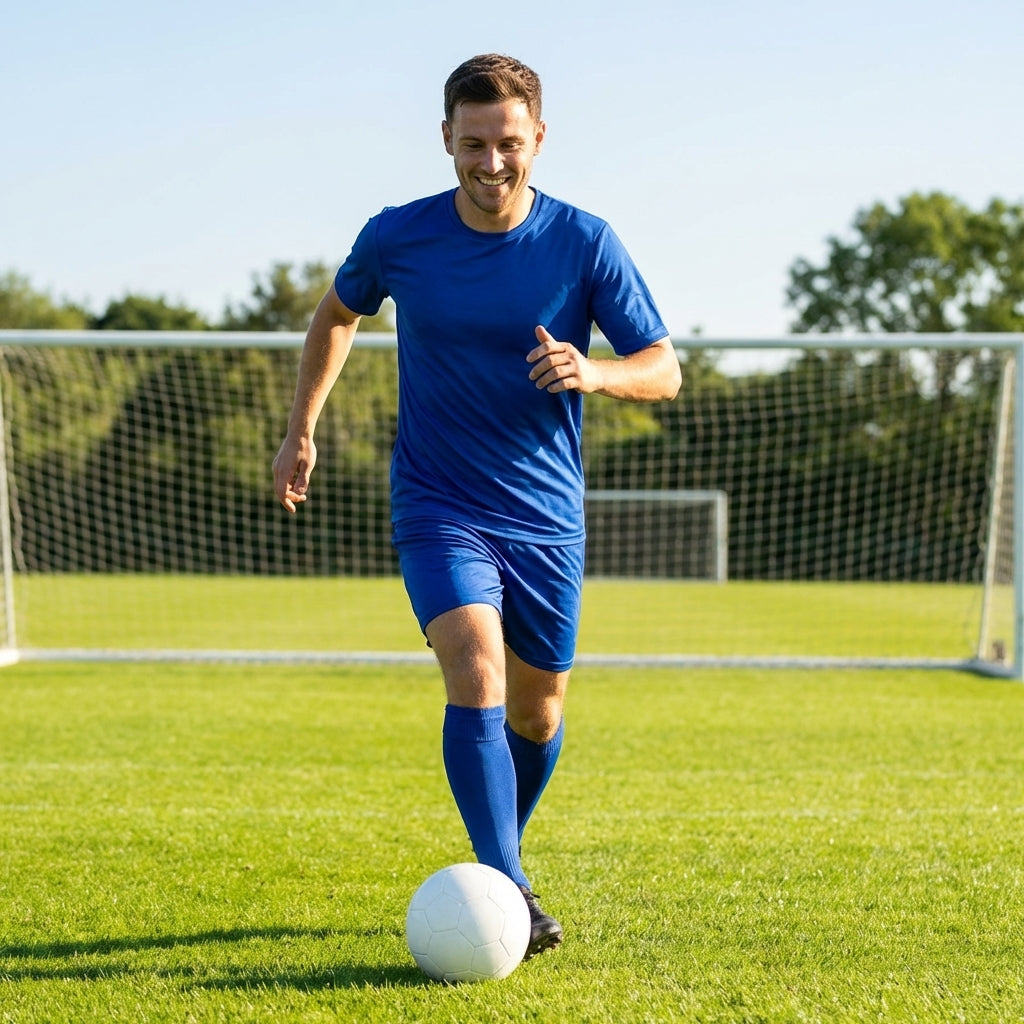Men's classic football shirt in various colours and sizes