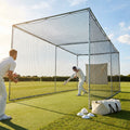 Cricket nets made from HDPE, available in various sizes for indoor and outdoor use