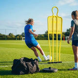 Football training mannequins made from shatterproof PVC, 6ft tall