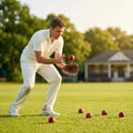 Technique Cricket Ball with raised seam and double flat-sided design