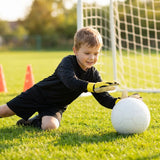 Kids Goalkeeper Shirt in Fluorescent Colours for Football