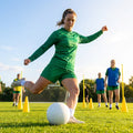 Women's Long Sleeve Football Shirt in vibrant colours