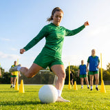 Women's Long Sleeve Football Shirt in vibrant colours