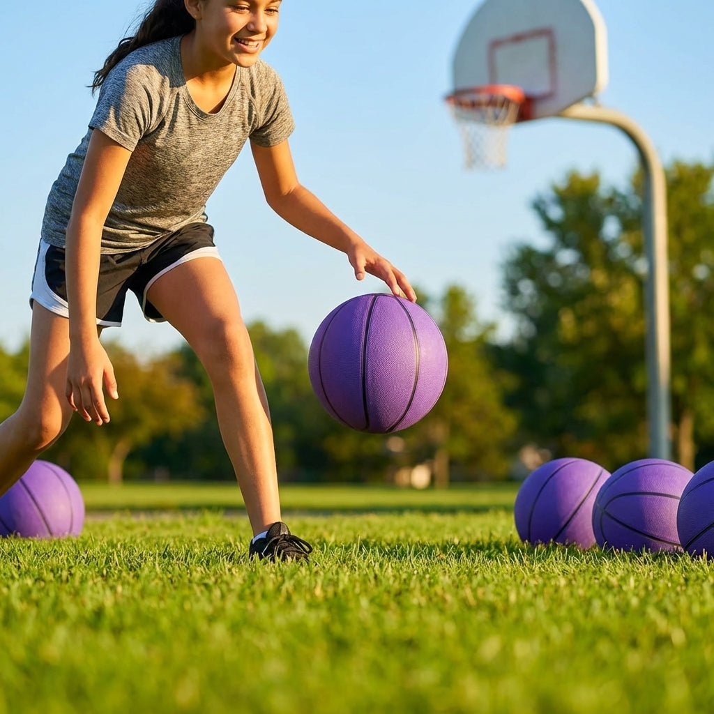 All Court Basketball in various sizes and colours for indoor and outdoor use