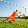 Men's Goalkeeper Kit in vibrant colours, including top, shorts, and socks.