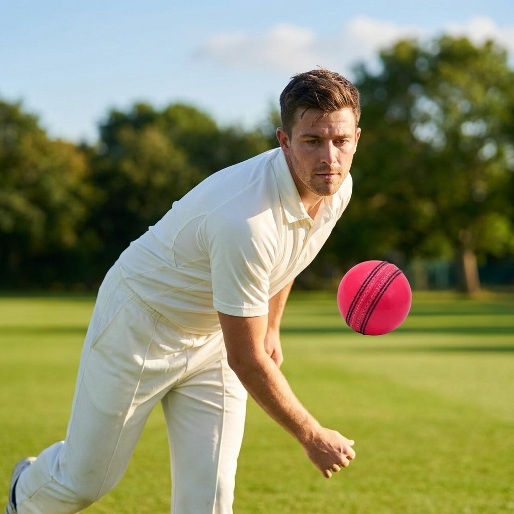 Cricket Ball in cowhide leather for professional matches