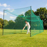 Replacement cricket cage net in black with 2mm HDPE twine