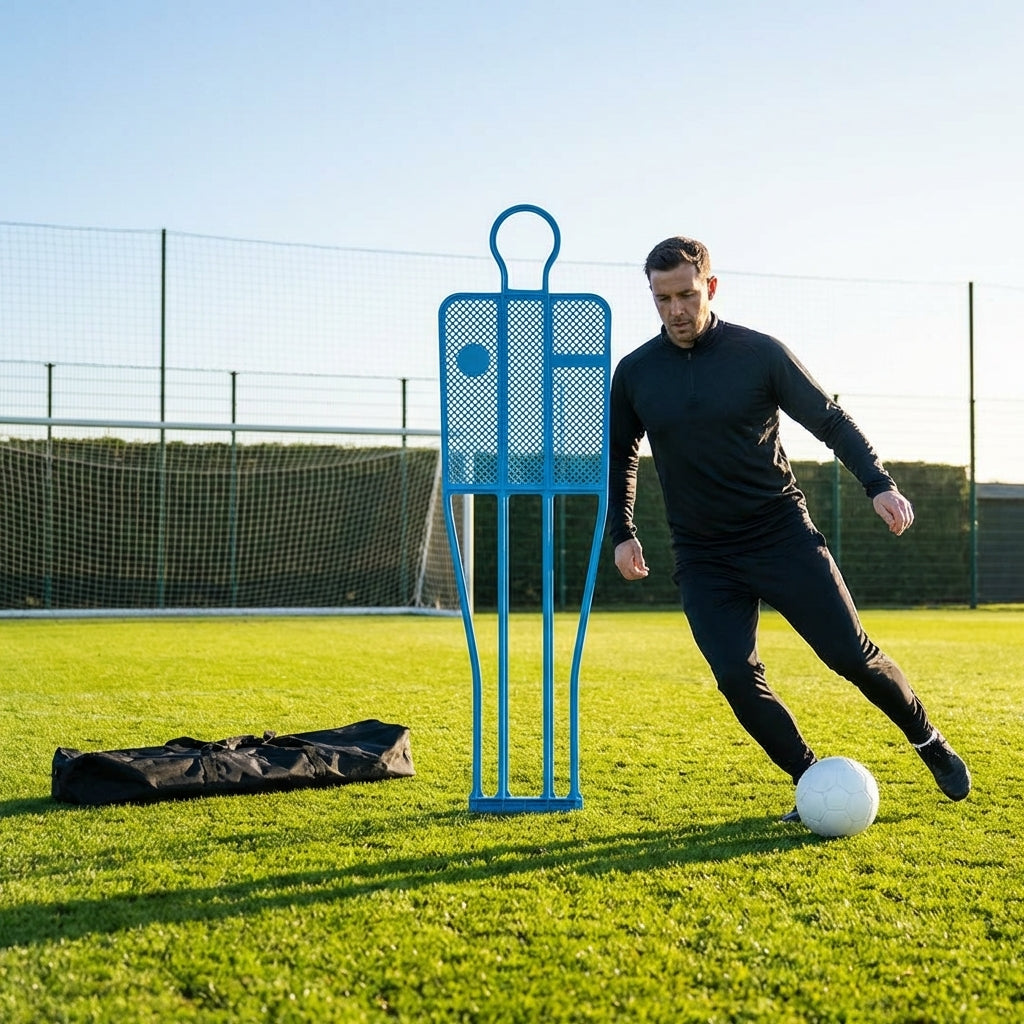 Football training mannequins made from shatterproof PVC, 6ft tall