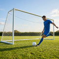 12 x 6ft football goal net made of HDPE for junior goals