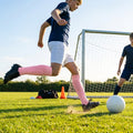 Football socks in various sizes and colours for players