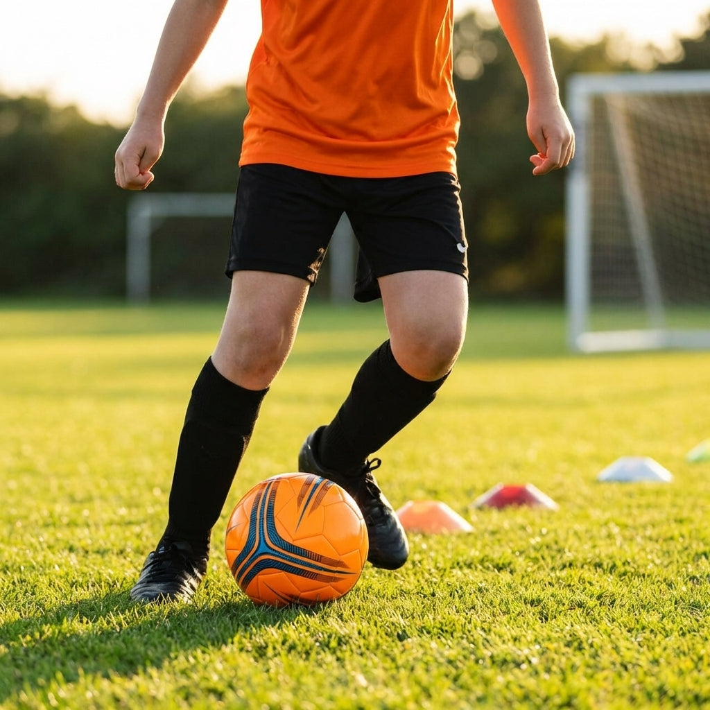 Training football in multiple sizes and colours with TPU and EVA foam