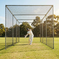 Cricket nets made from HDPE, available in various sizes for indoor and outdoor use