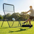 AFL rebounder net with galvanised steel frame for training