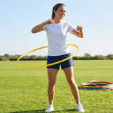 Colourful hula hoops made of high-density plastic for kids