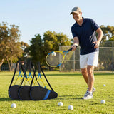 Tennis racket and bag set with aluminium rackets for coaches and players