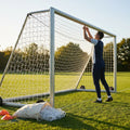 Replacement football goal nets for Alu110 goals, various sizes in white