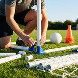 Replacement corners and connectors for football goals