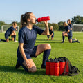 750ml sports water bottle in multiple colours, BPA-free plastic