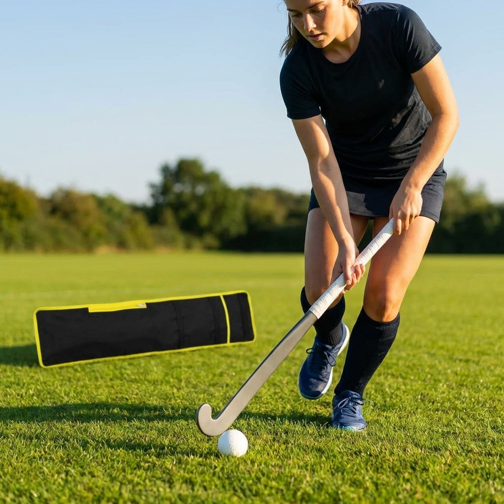 Carbon Fibre Hockey Stick, 95% Carbon, available in 2 sizes and colours
