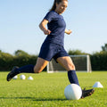 Polyester Football Shorts in multiple colours and sizes, perfect for athletes