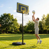 Adjustable Basketball Hoop with Portable System