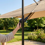 Parasol replacement parts in various sizes for garden and patio use