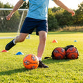 Club football in multiple colours and sizes for multi-surface use