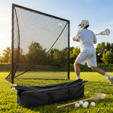 Ball Stop Net System with Steel Frame for Sports Clubs
