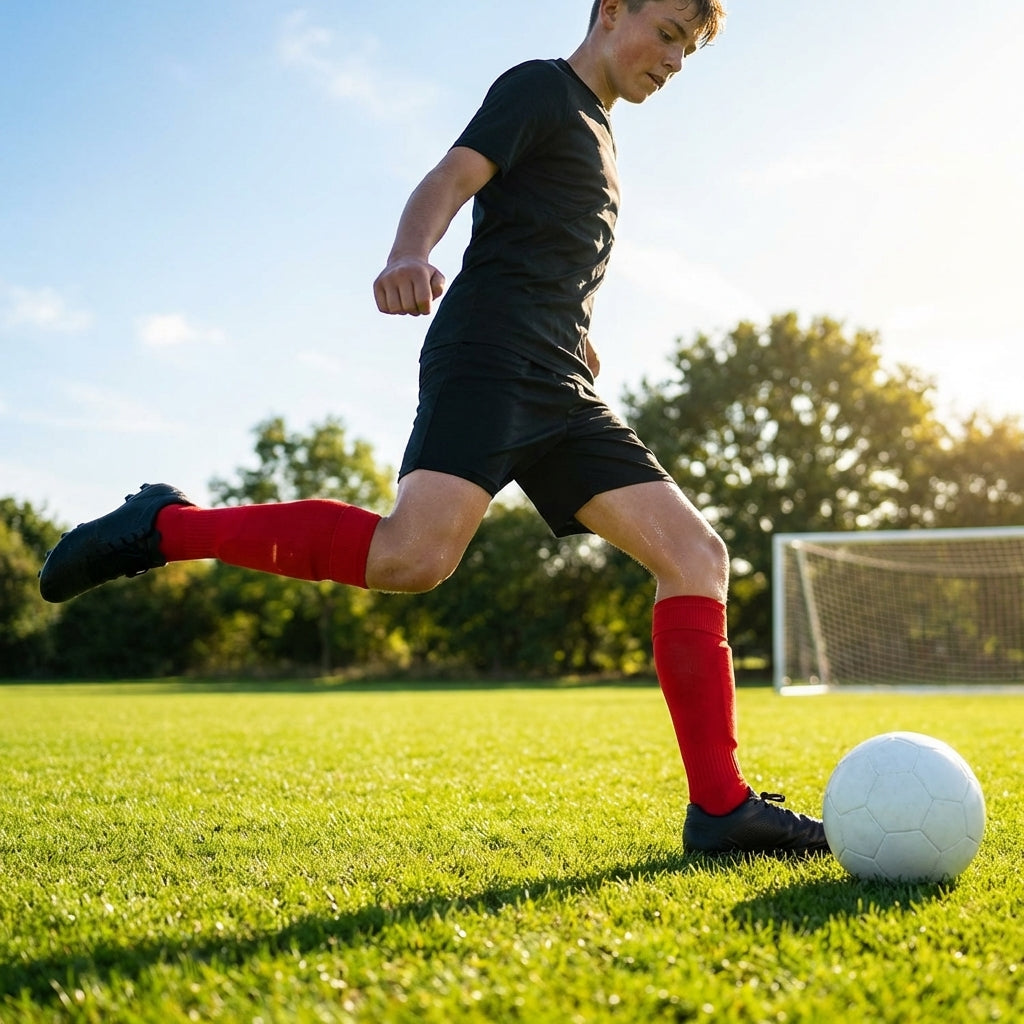 Knee-high football socks in multiple colours, ideal for sports use