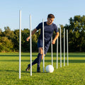 Slalom training poles in vibrant colours for sports practice