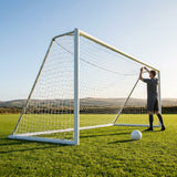 16 x 7ft replacement football goal nets in HDPE for football clubs