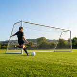Freestanding Football Goal 21x7ft Aluminium for Junior and Senior Matches