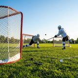 Replacement ice hockey net with polypropylene material for professional use