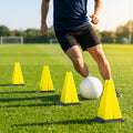 Training cones for sports practice, durable 12-inch cones