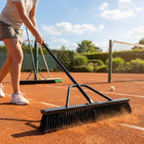 Tennis Court Drag Brush with Heavy-Duty Nylon Bristles